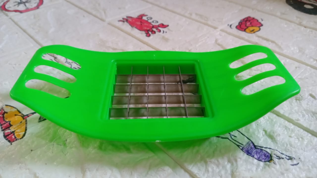 2311 Potato Cutter, Fries Cutter Sweet Potato Fries Cutter Potatoes Cutter or Potato Slicer Cutter For French Fry (1Pc) 2311 Potato Cutter, Fries Cutter Sweet Potato Fries Cutter Potatoes Cutter or Potato Slicer Cutter For French Fry (1Pc)